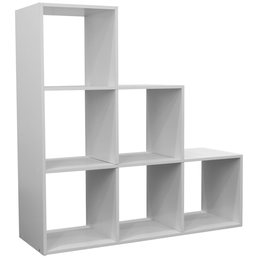 Everfurn Hexagon Bookshelf, High Pressure Laminate