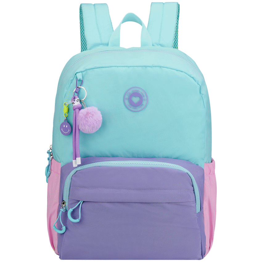 Loop Love Pastel Colour Block Backpack Mint