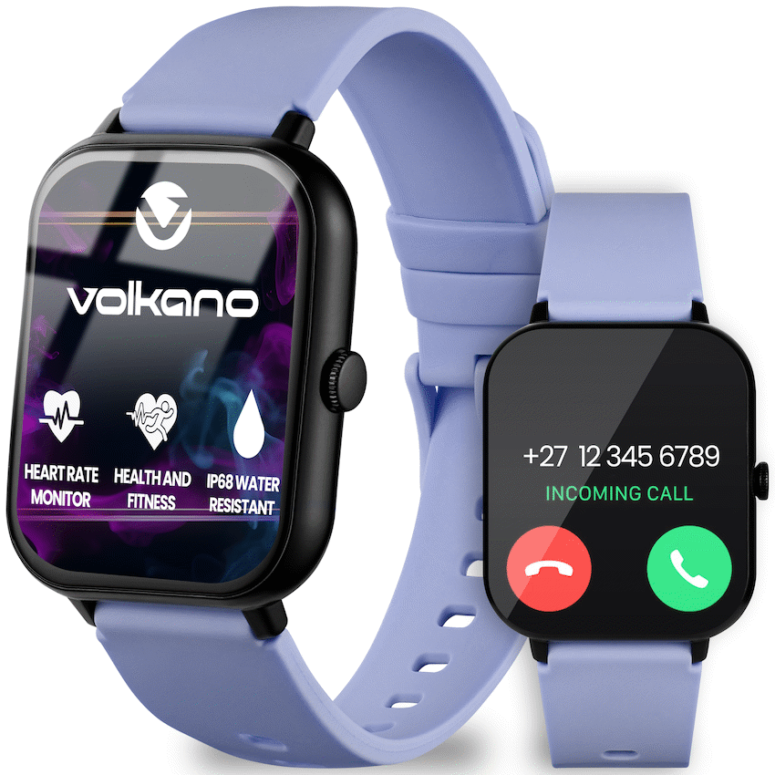 Volkano Chroma Series Smartwatch with Ultramarine Strap