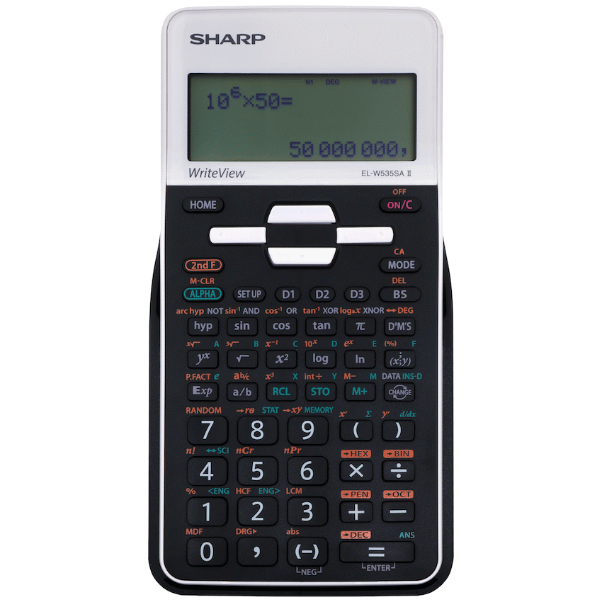 Sharp EL-W535SAII-White Scientific Calculator