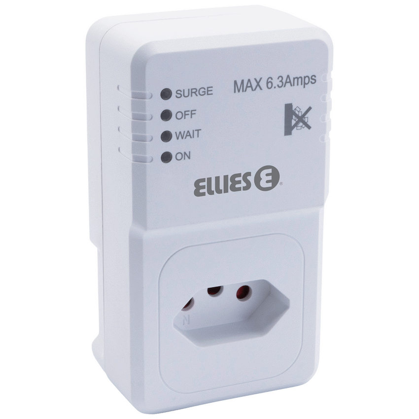 Ellies - 1-Way TV Surge Adaptor with SANS 164-2