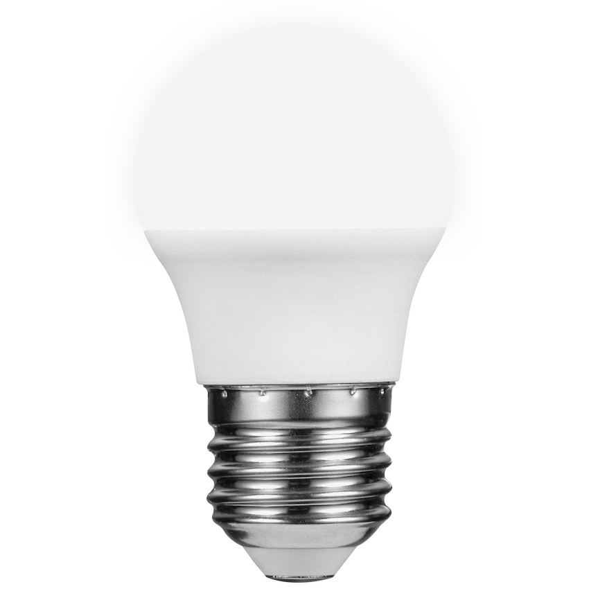 Switched 5w Golfball LED Light Bulb E27 Cool White