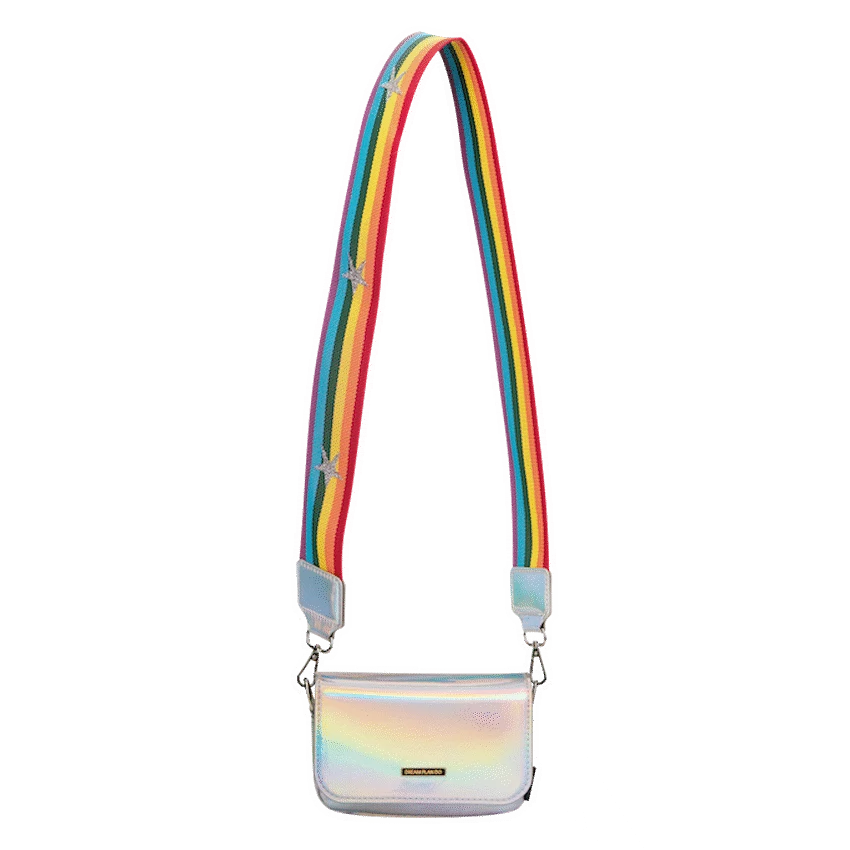 Quest Rainbow Cross Body Bag - Silver