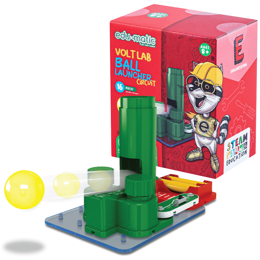 Edu-matic Volt Lab Ball Launcher Circuit