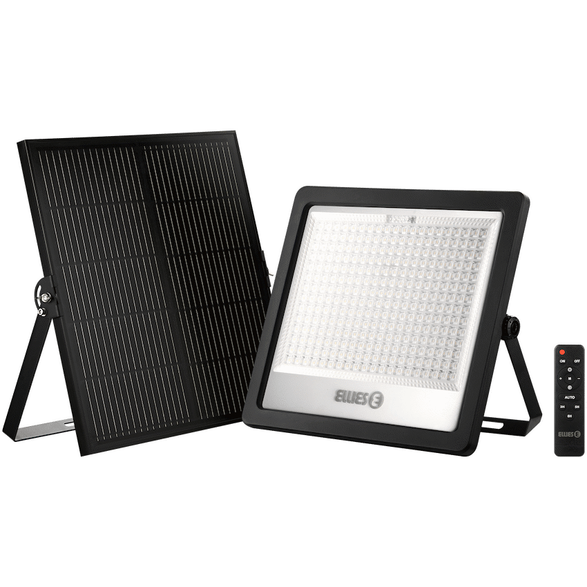 Ellies Nebula Series 300W Solar Flood Light  with 3CCT -BK