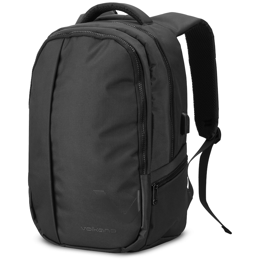 Volkano Midtown 15.6" Laptop Backpack - Black