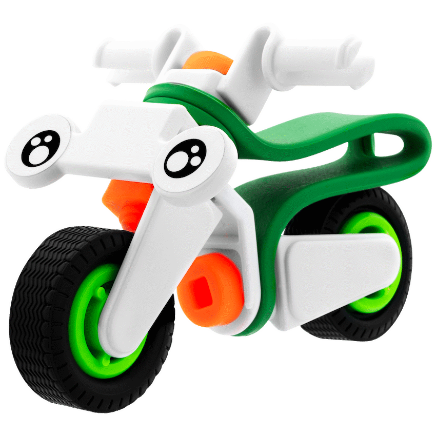 Edu-matic Flexi Build Mini Kit - Motobike - 16 pcs