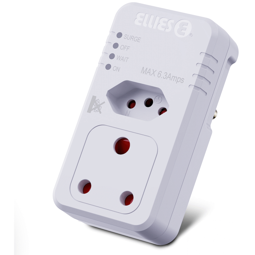 Ellies 2 Way High Surge Appliance Protector - WT