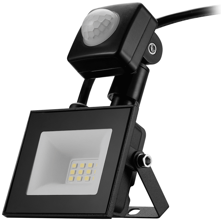 Switched 10w LED Flood Light Automatic Motion Sensor