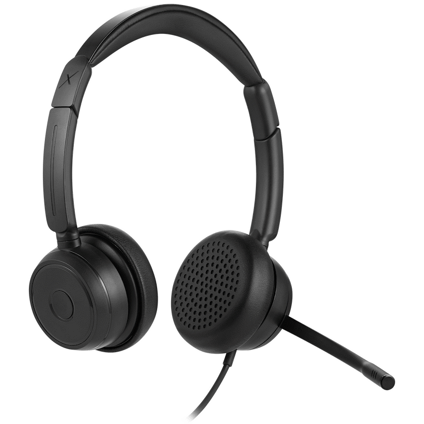 VolkanoX Chat Series mk3 Series Teams headphone with ENC -Black