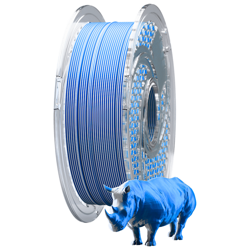 SA Filament Dual Silk PLA  Filament 750g - Arctic Frost