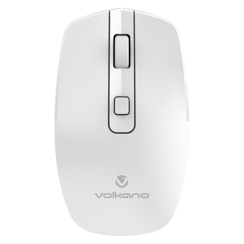 Volkano Granite Series Rechargeable Wireless Mouse - White