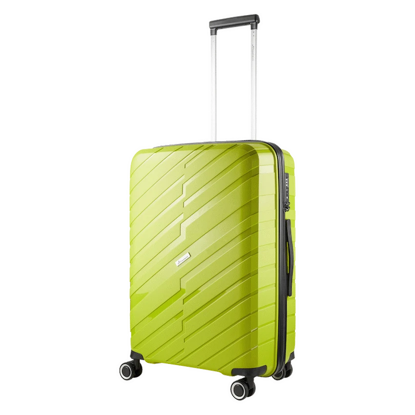 Travelwize Java PP 4-Wheel Spinner 55cm Luggage - Lime