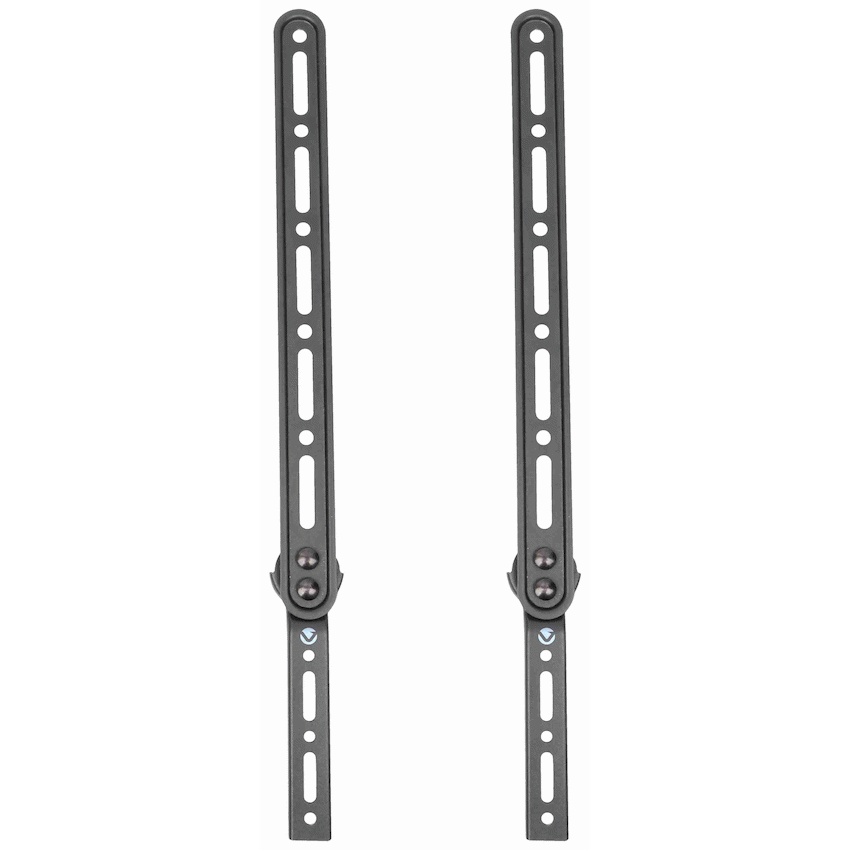 Volkano Steel Series Soundbar and Speaker TV Bracket - Black