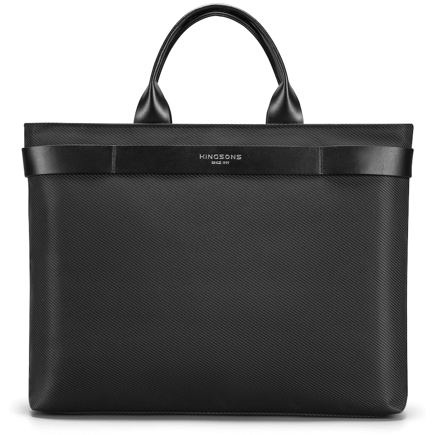 Kingsons Ladies Urban 15.6" Laptop Shoulder Bag - Black