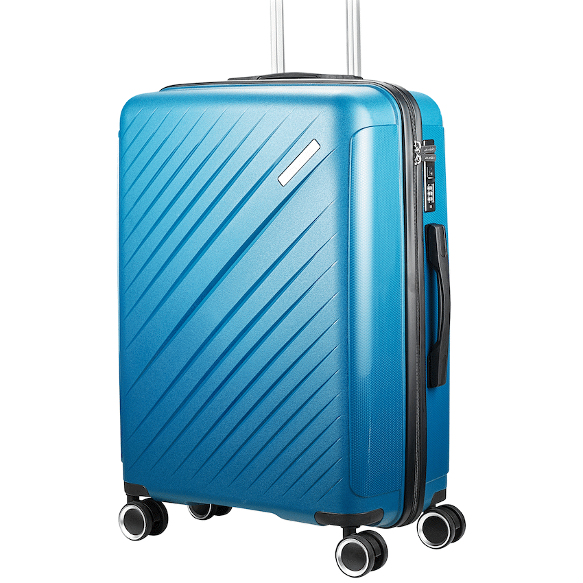 Travelwize Paros PP 4-Wheel Spinner 65cm Luggage - Teal