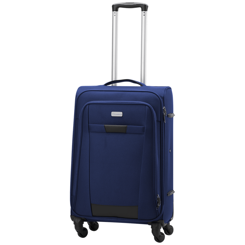 Travelwize Arctic 55cm 4-Wheel Spinner Trolley Case - Navy