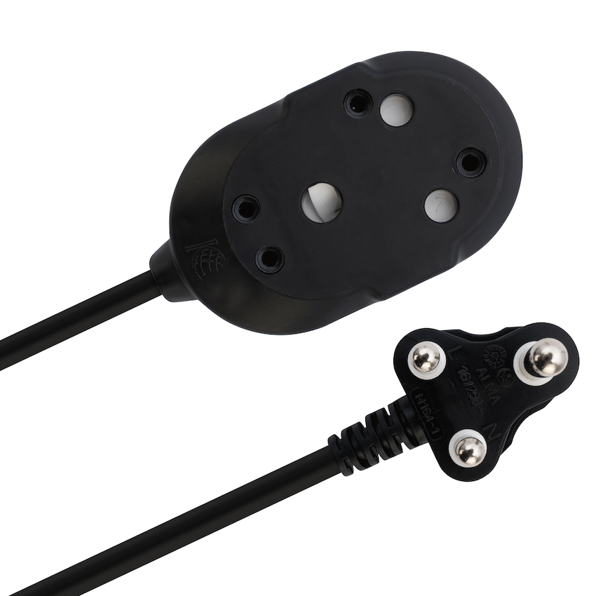 Ellies Back to Back Heavy Duty Extension Lead - 3m