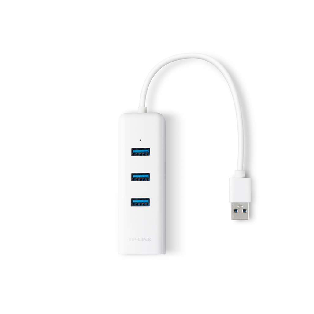 TP-Link UE330 USB 3.0 to Gigabit Ethernet Network Adapter with 3-Port USB 3.0 Hub