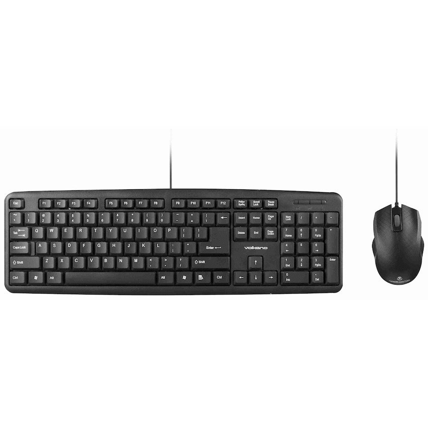 Volkano Krypton Wired Keyboard and Mouse Combo