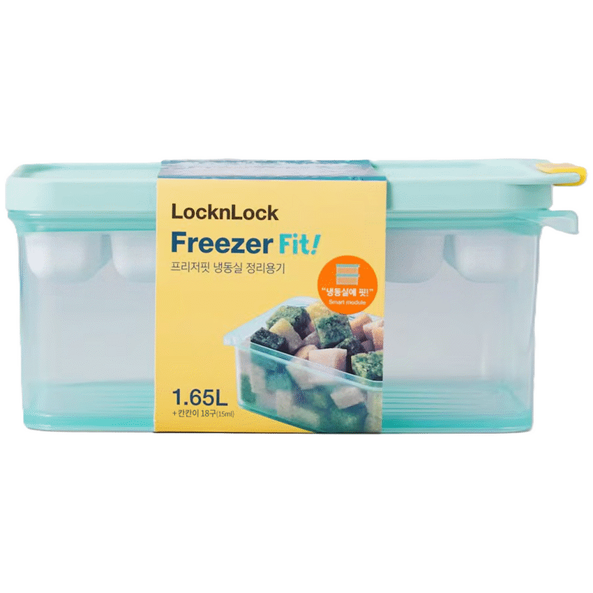 LocknLock Freezer Fit 1.65lt 18-ice divider