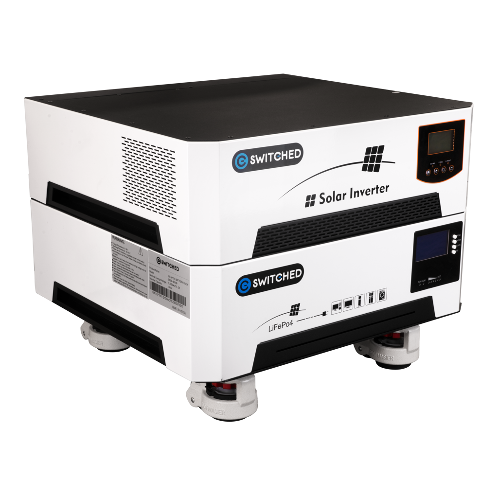 Switched 5200W LiFePo4 ESS Trolley Power Station