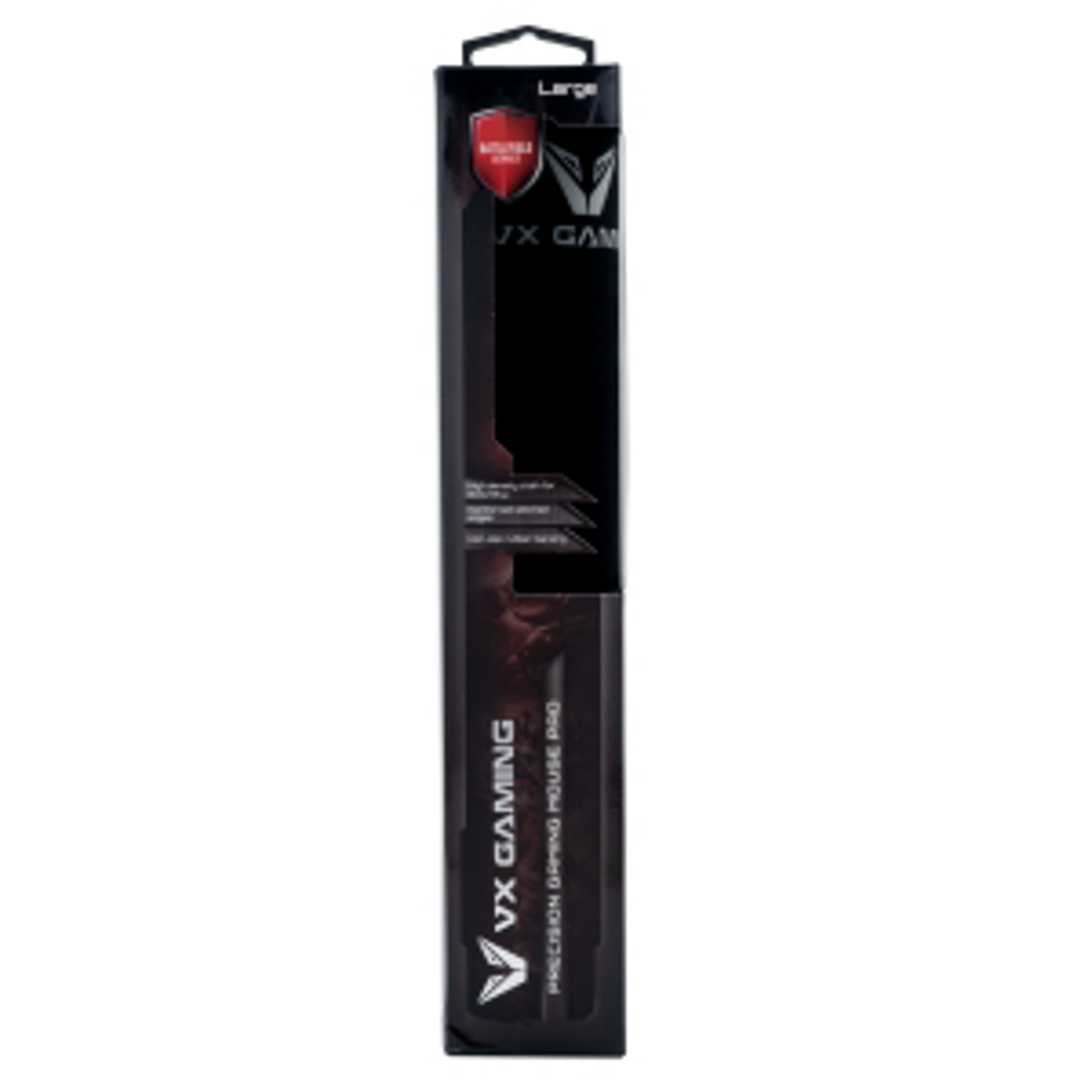 VX Gaming Battlefield series gaming mousepad - Extra large black/red - 550mm