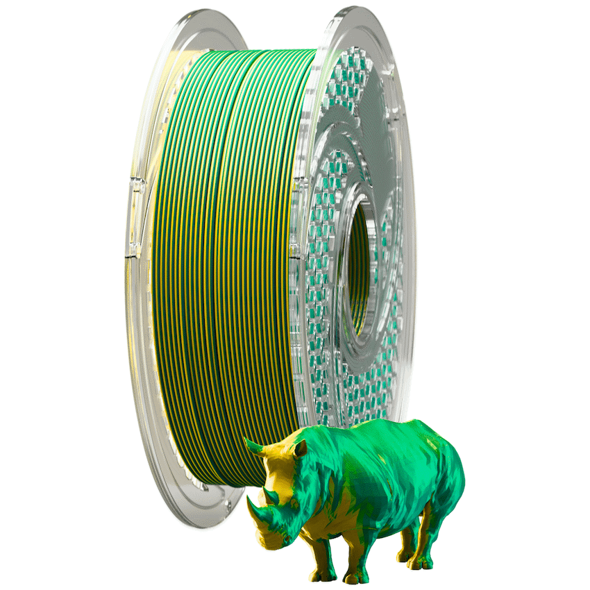 SA Filament Dual Silk PLA Filament 750g - Golden Leaf