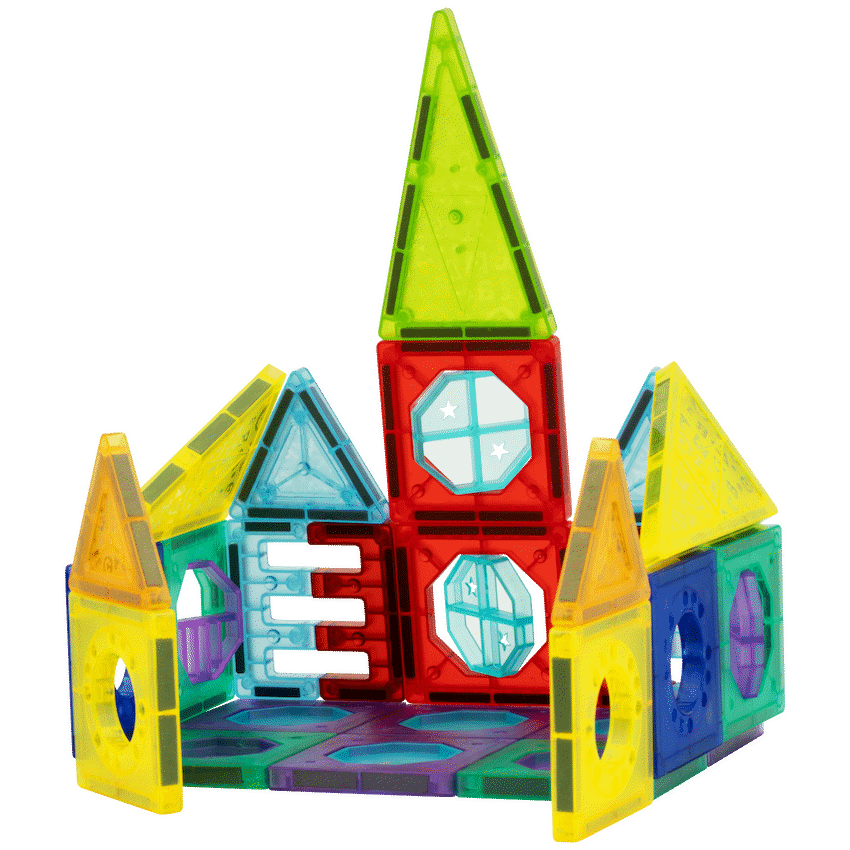 56 Magnetic Tiles, Windows and Stickers