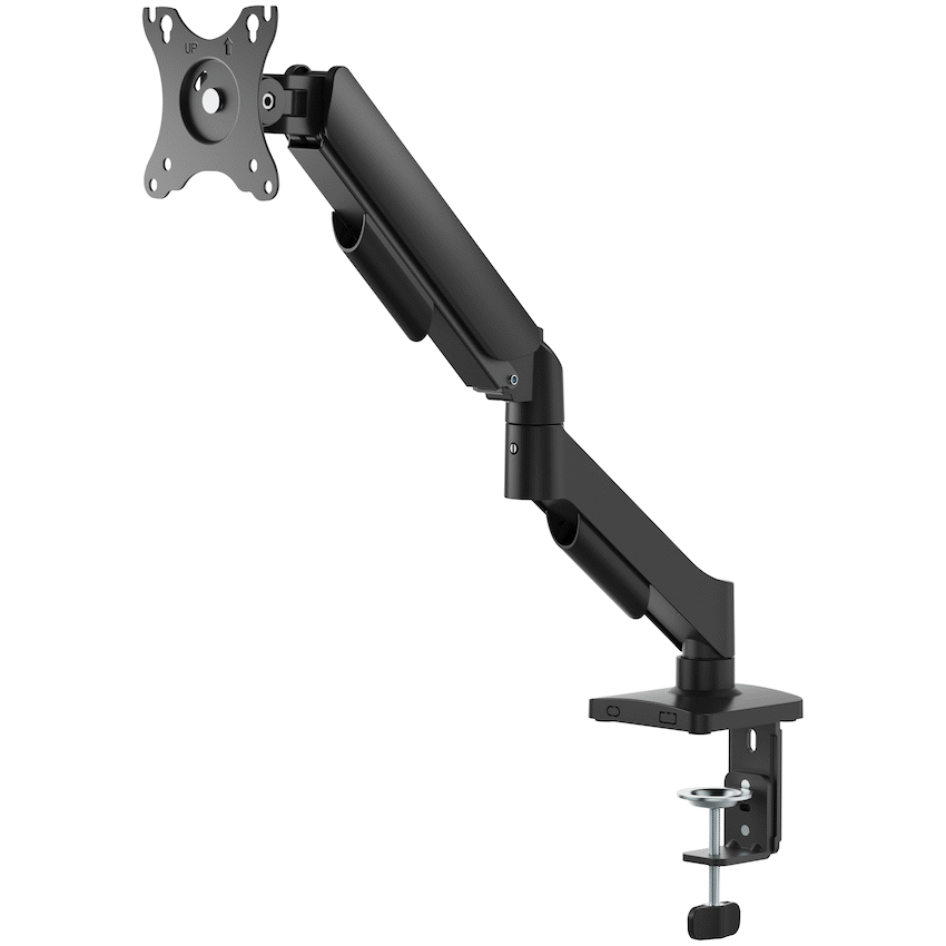 Volkano Steel Series Full Motion Single Monitor Desk Mount 17" - 32"