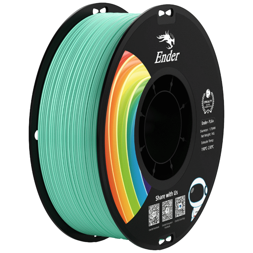 Ender PLA+ Filament - Jade Green 1kg