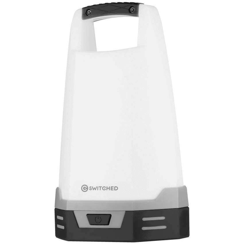 Switched Nova Rechargeable Lantern - Grey