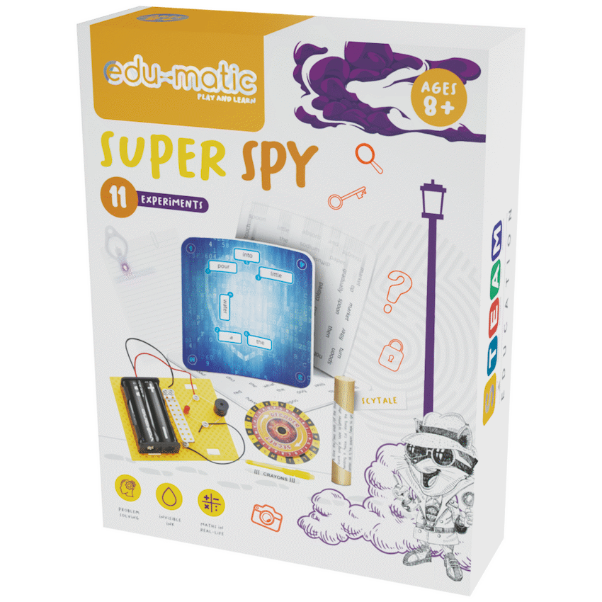 11 different spy activities for the super snoop