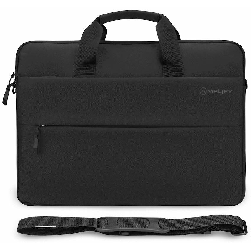 Amplify Cuba 15.6" Laptop Shoulder Bag Black