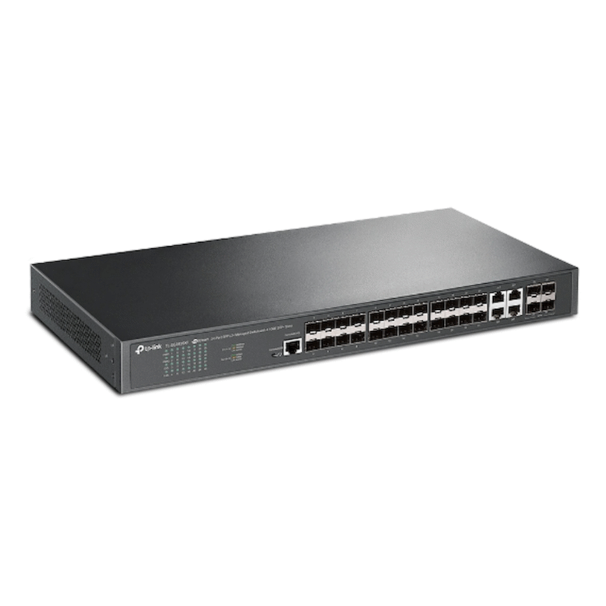 TP-Link SG3428XF JetStream 24-Port SFP L2+ Managed Switch with 4 10GE SFP+ Slots