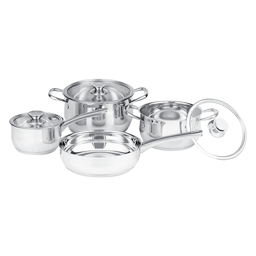 Legend Master Chef 7 Piece Stainless Steel Cookware Set