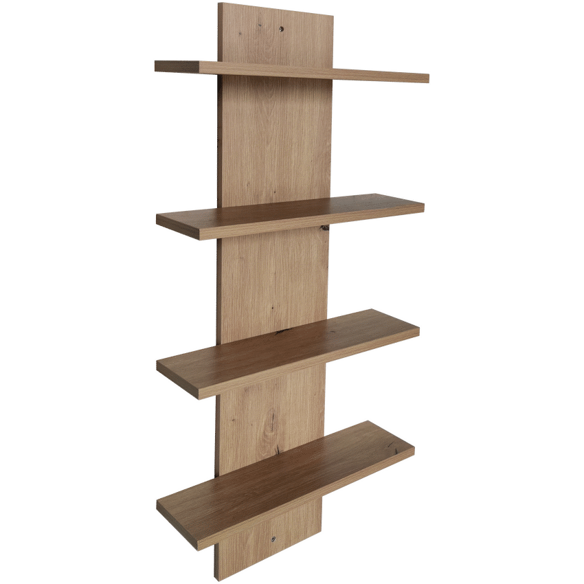 Everfurn Alex 4 Tier Wall Shelf