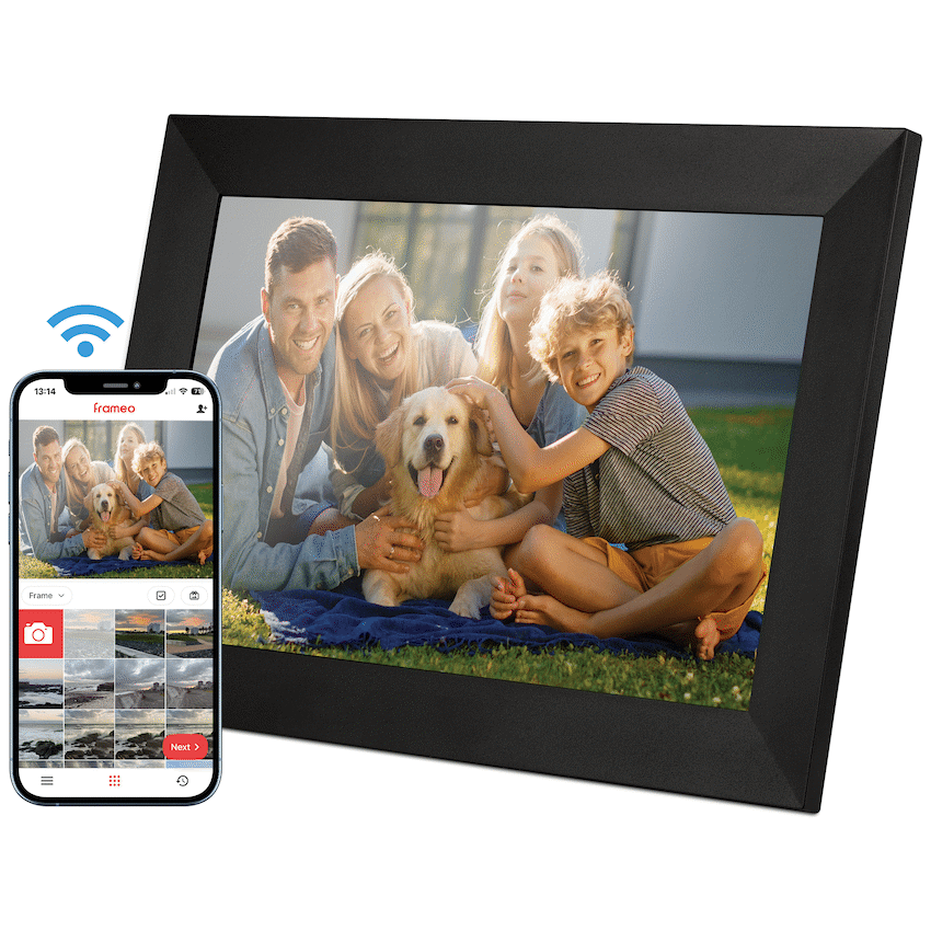 Volkano Scene Series 10.1" Smart Calendar And Digital Photo Frame with Built-In Frameo Software