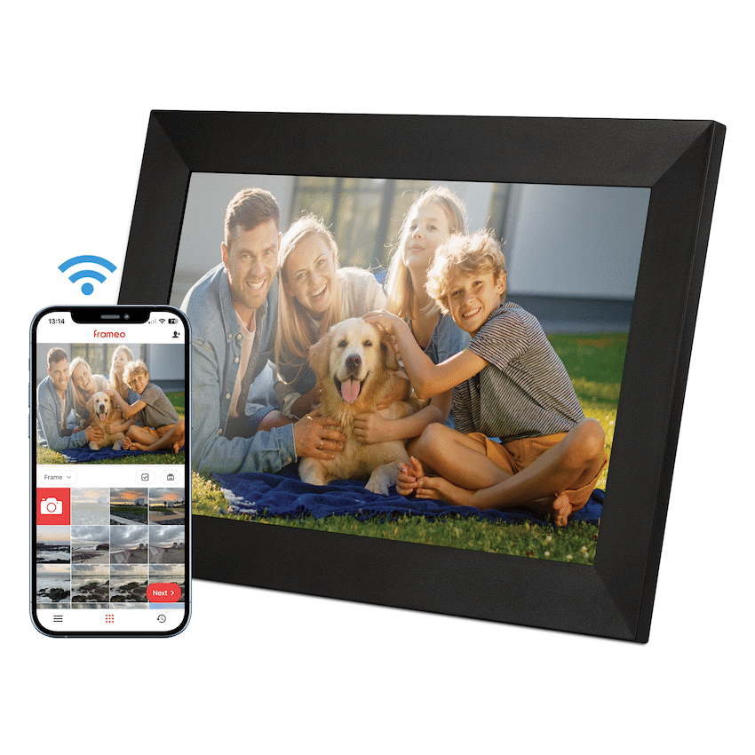 Volkano Scene Series 10.1" Smart Calendar And Digital Photo Frame with Built-In Frameo Software