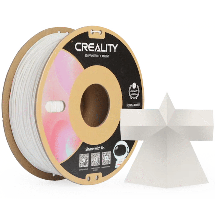 Creality 1.75mm Creality Matt PLA - Gypsum White (1kg)