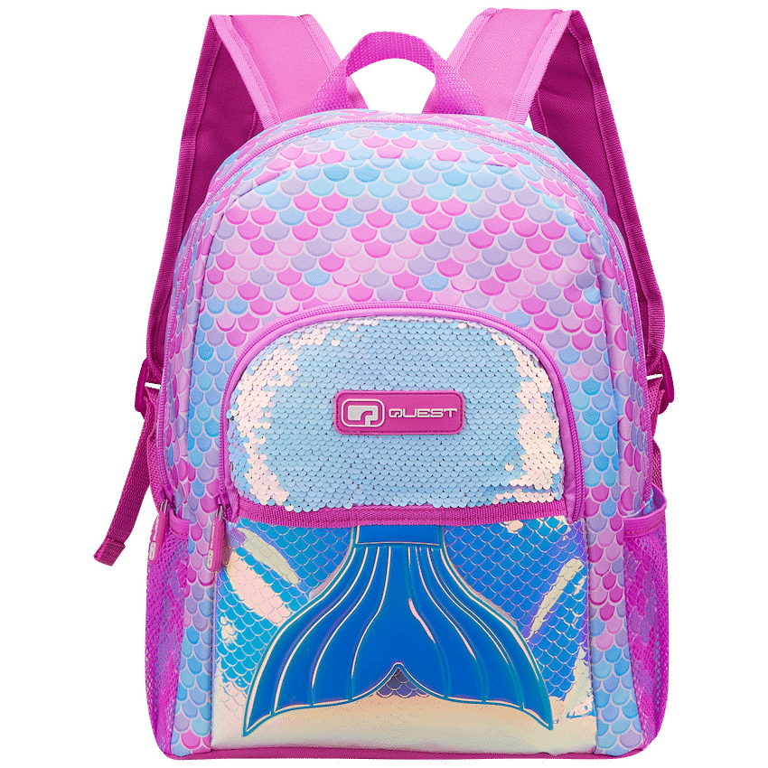 Quest Mermaid Shimmer Pre-School Backpack - Pink
