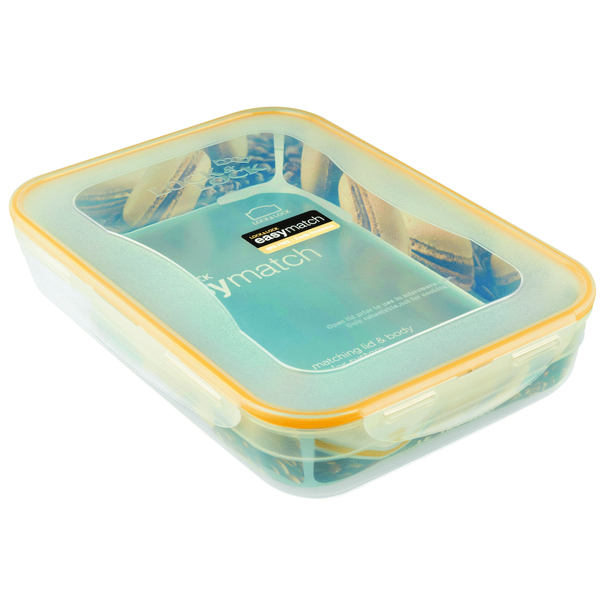 LocknLock Easy Match rect 3.4lt ( Order in Qty of 3)