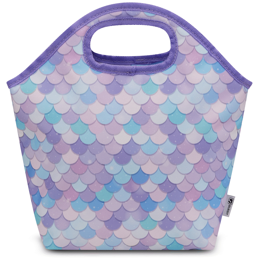 Quest Mermaid Tail Lunch Bag Lilac