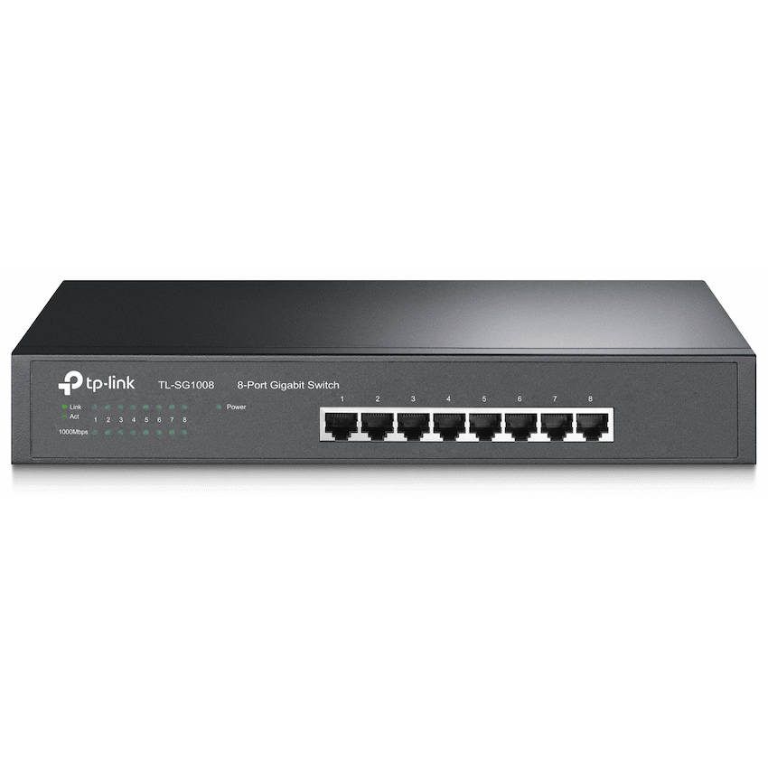 TP-Link TL-SG1008 8-Port Gigabit Desktop/Rackmount Switch