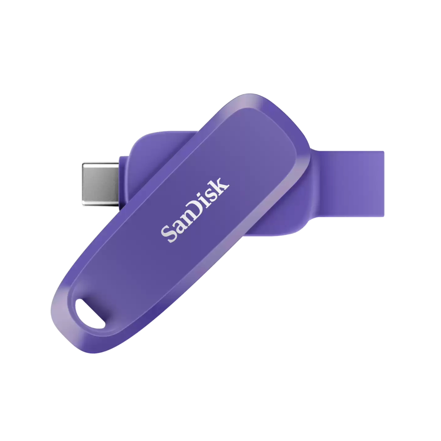 SanDisk Phone Drive USB Type-C/USB Type-A devices, 100MB/s, 512GB - Purple Opulence Color