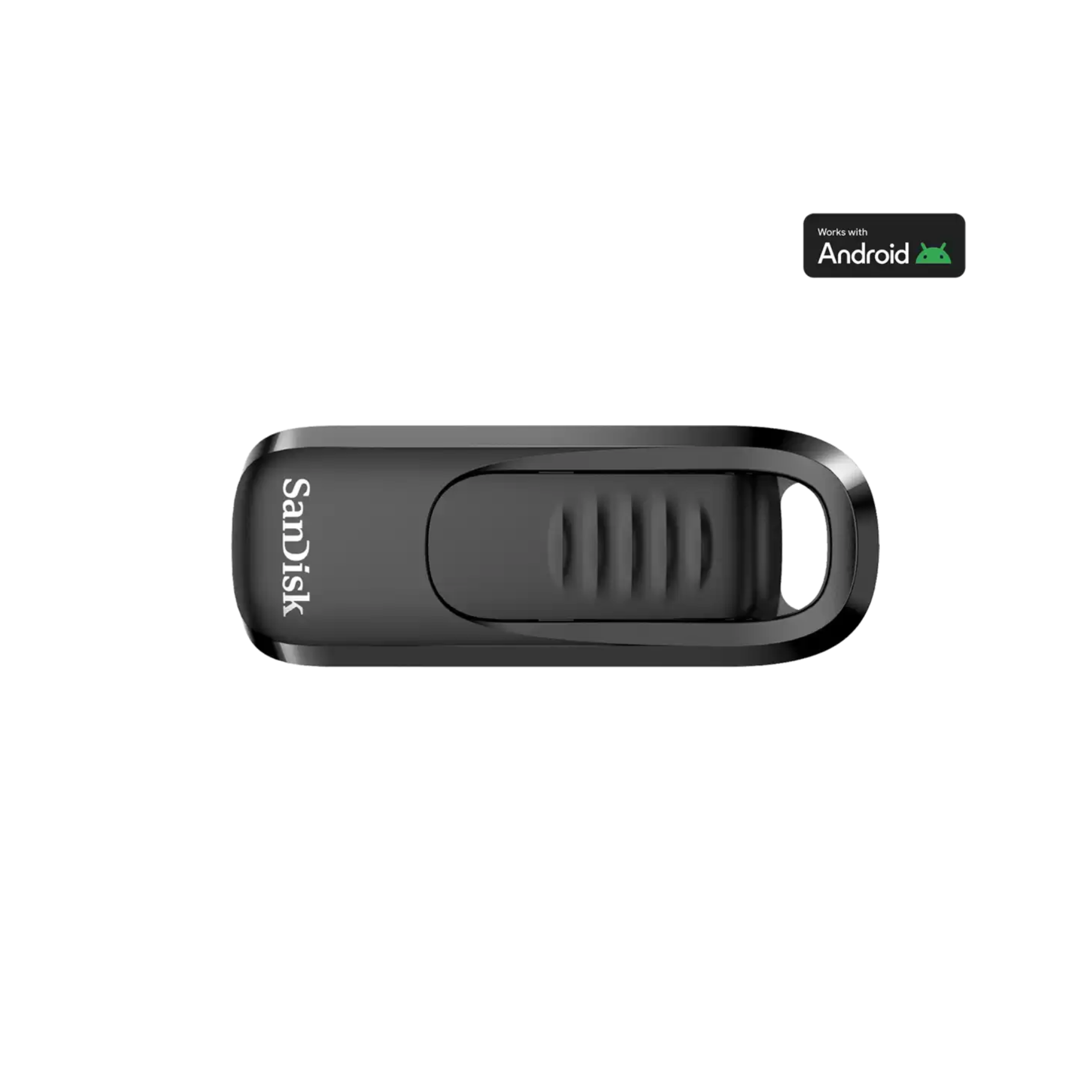 SanDisk Ultra Slider USB Type-C Flash Drive, 256GB USB 3.2 GEN 1 Performance with a Retractable Connector