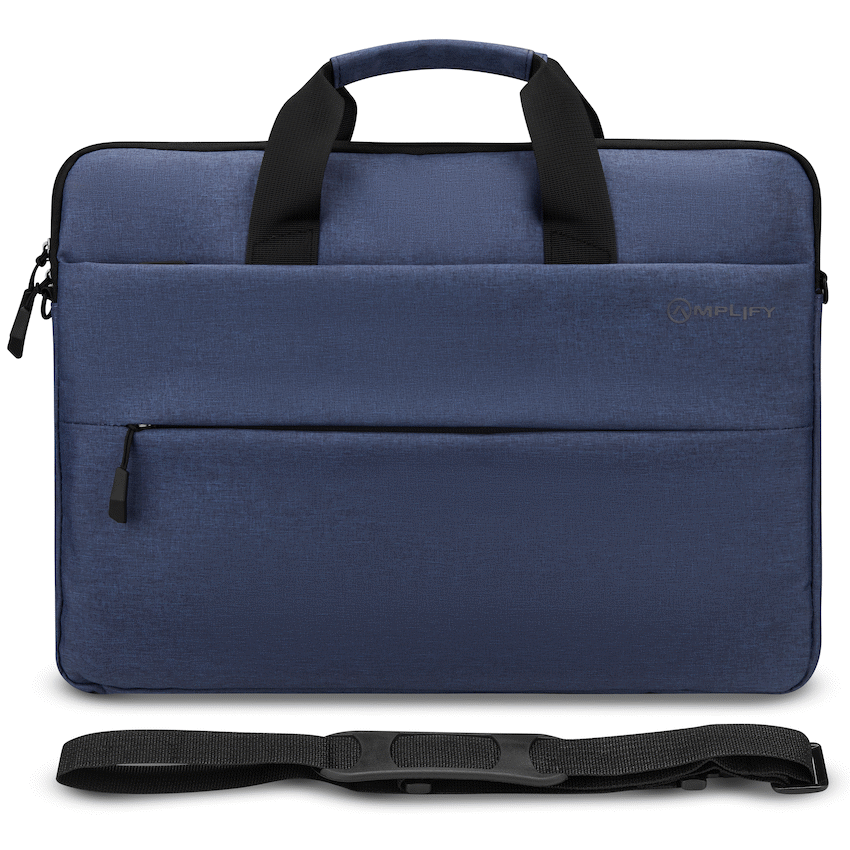 Amplify Cuba 15.6" Laptop Shoulder Bag Navy