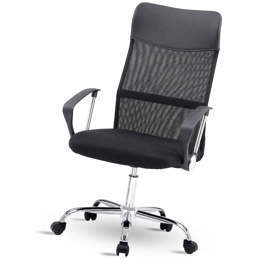 Everfurn Remington High Back Office Chair - Black