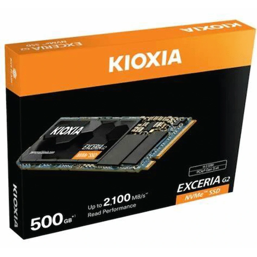 Kioxia Exceria 500gb M2 NVME 2280 PCIe SSD