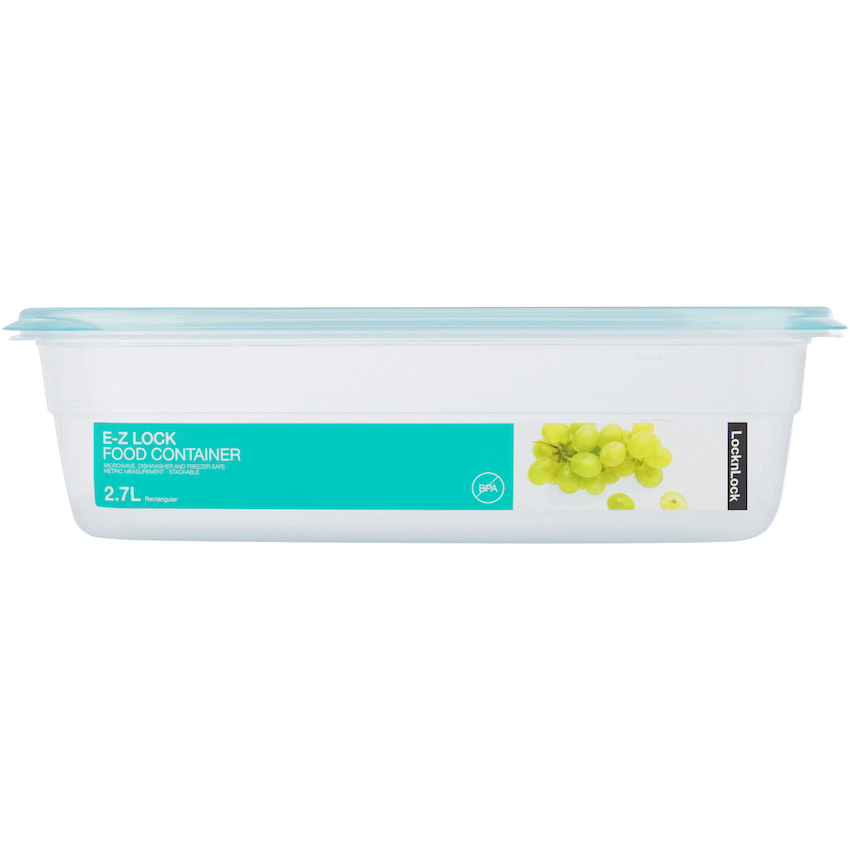 LocknLock EZ Lock rect 2.7lt blue